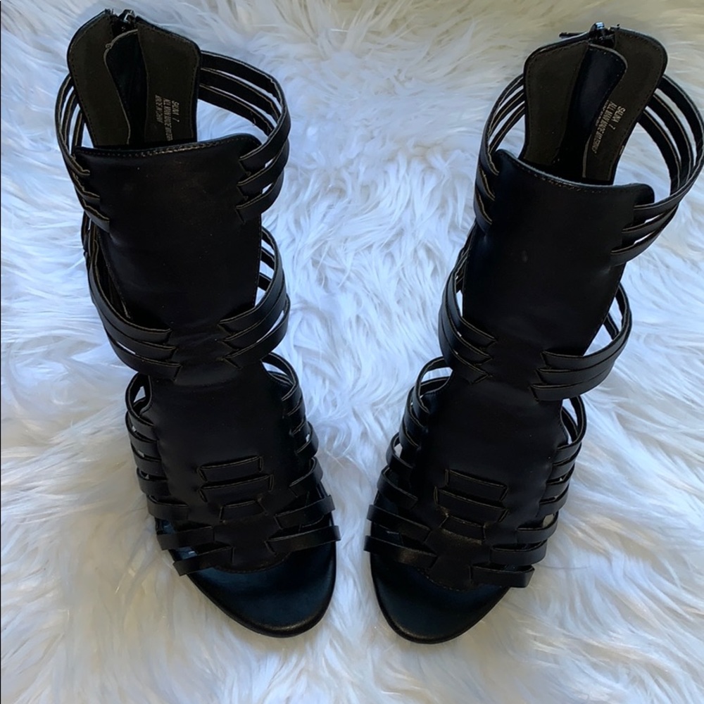 Black heels